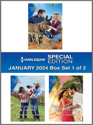 cover image of Harlequin Special Edition January 2024--Box Set 1 of 2